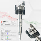 13534548853-06 Injetor Compatível com BMW Válvula de Injeção Gasolina E81 E87 E90 E60 E61 E63 E64 13537585261