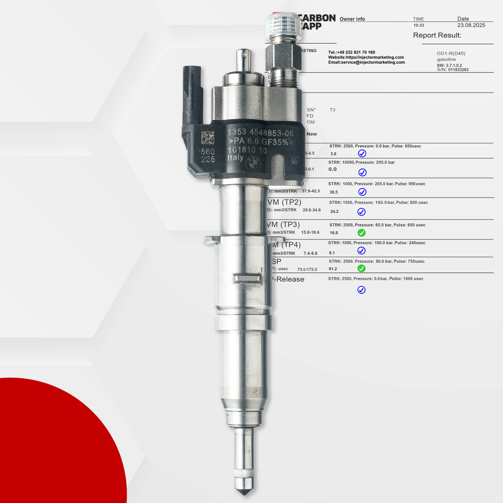 Bico Injetor BMW E81 E88 E90 E93 E60 E61 F10 F11 13537589048-08 / 13537565138