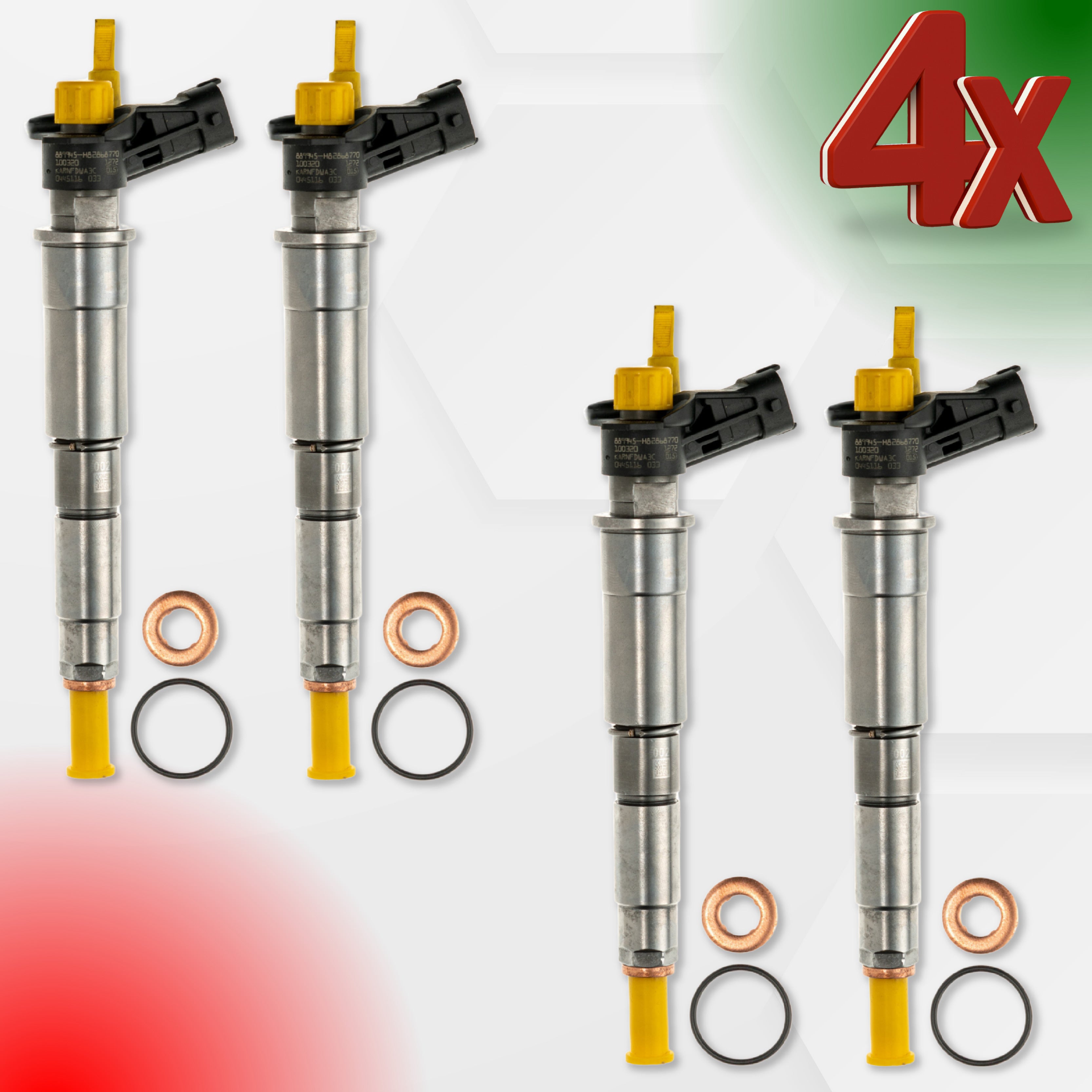 Bico Injetor 0445115022 Injetor Nissan Primastar Qashqai 2.0 dCi 0986435390