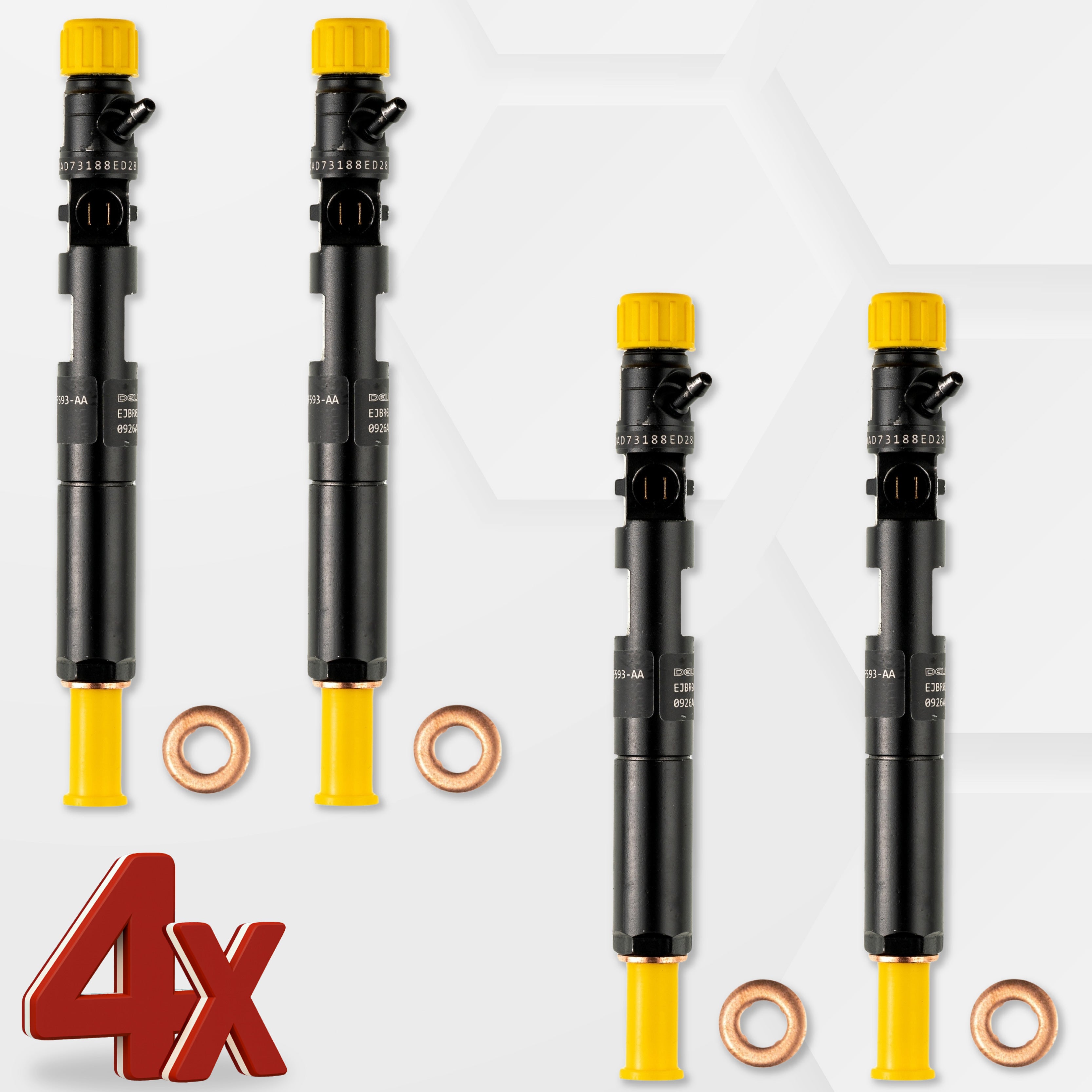 Bico Injetor Delphi EJBR02801D Kia Hyundai 2.9 CRDI TDI EJBR01901Z EJBR02301Z