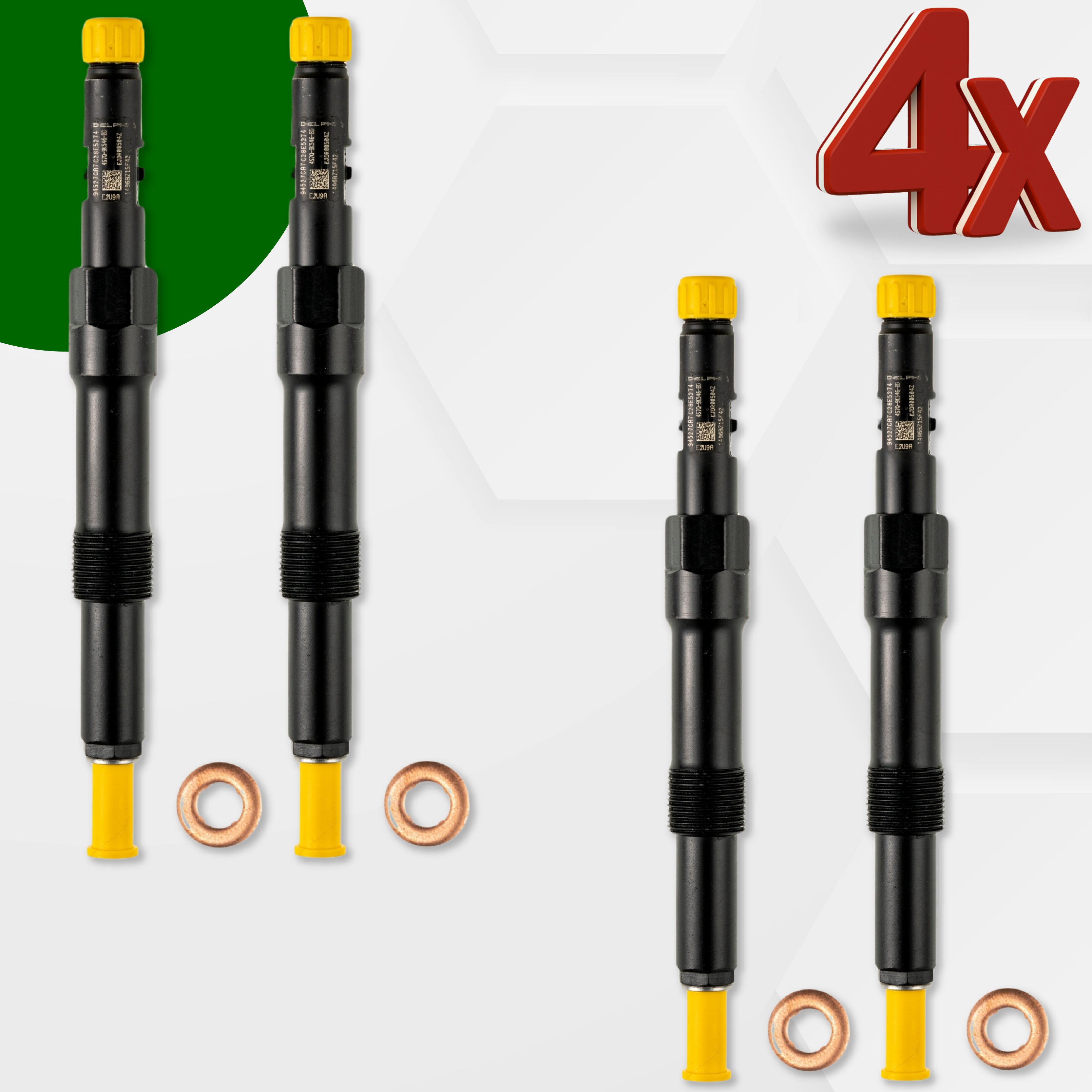 Bico Injetor EJBR04501D Delphi Ssang Yong Actyon 2.0 Xdi A6640170121