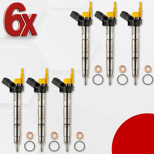 0445118001 Injetor de combustível BMW E70 F15 E71 F10 550d 13538503153