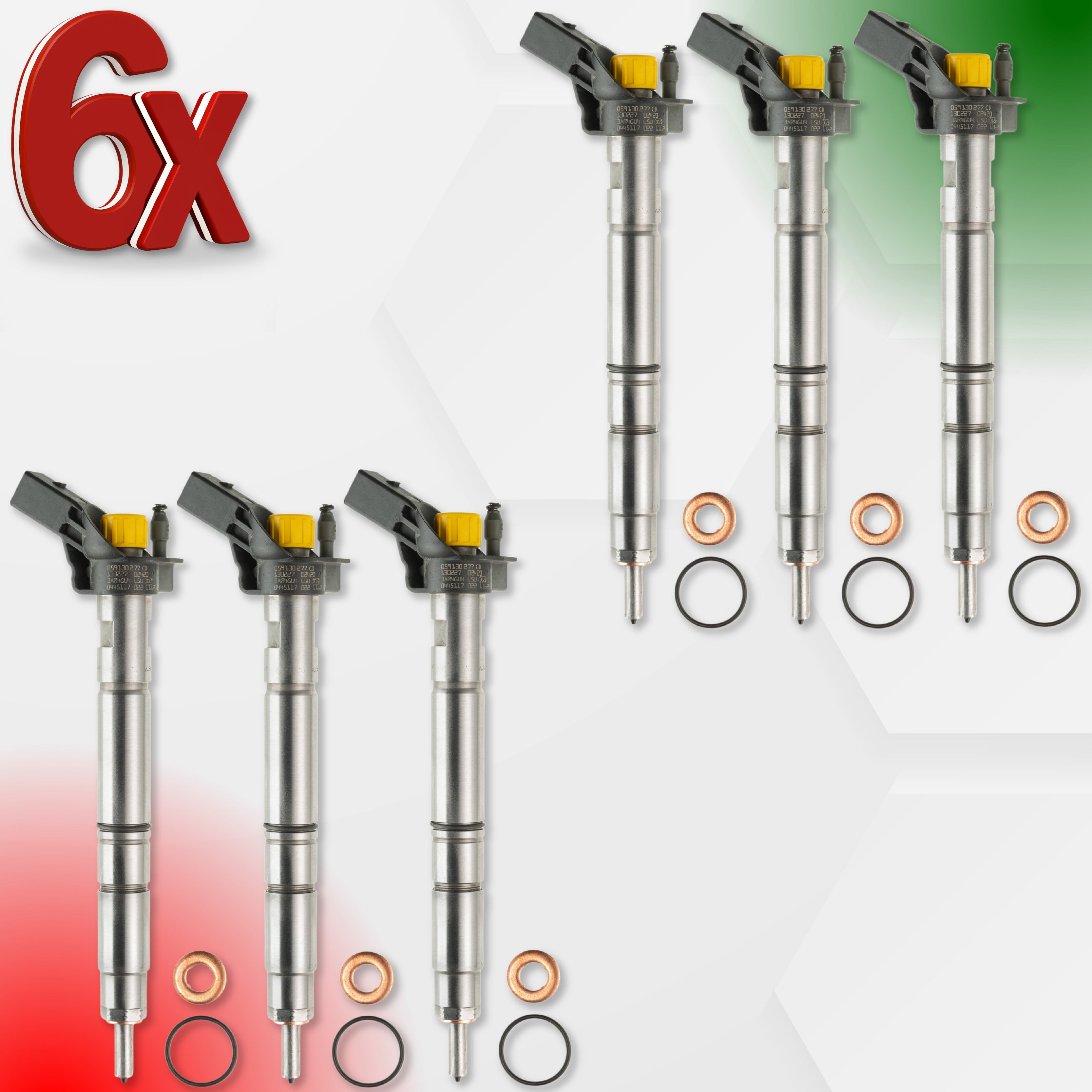 Bico Injetor 0445115054 Injetor Audi A4 A6 C6 2.7 TDI 0445115039