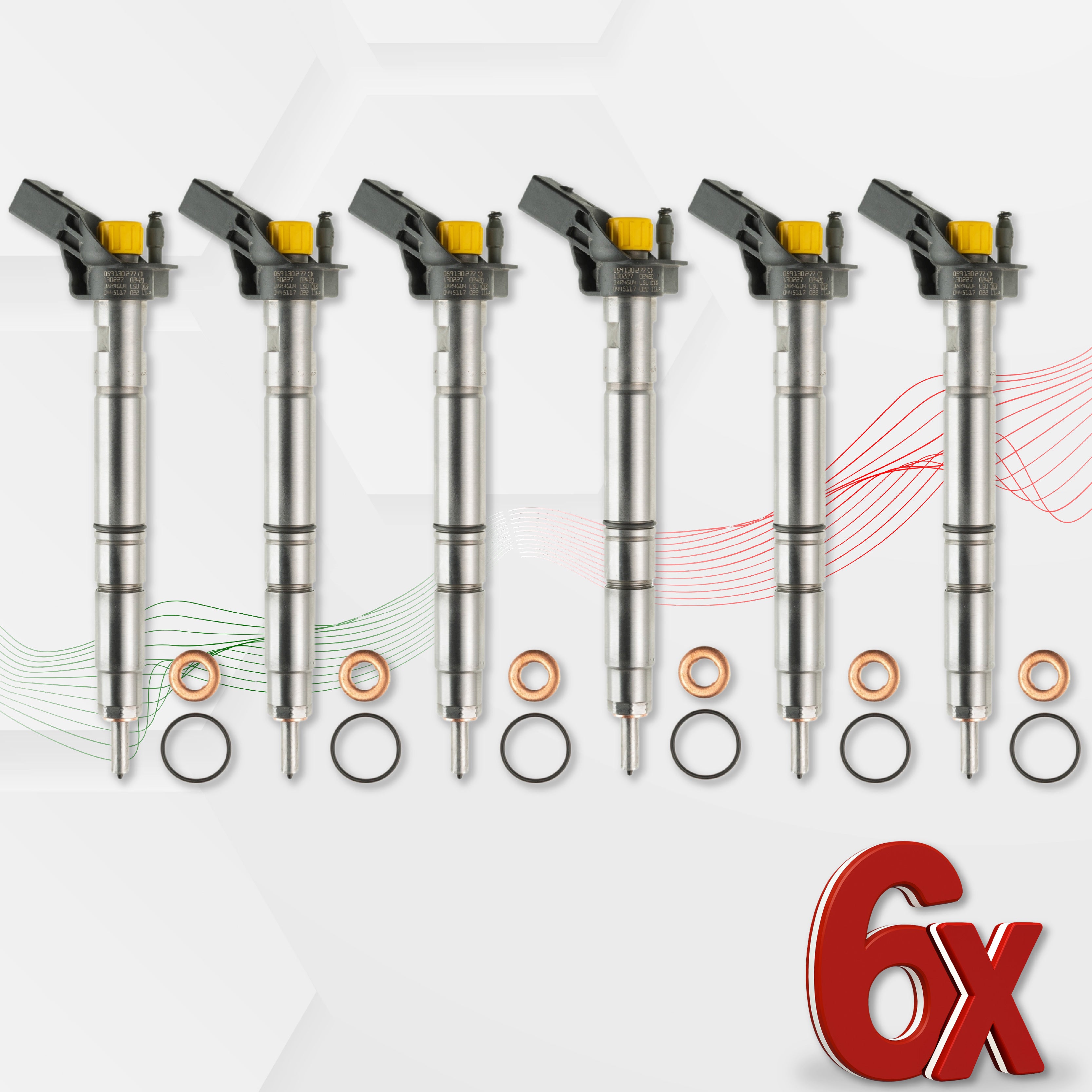 Bico Injetor 0445115079 Injetor Audi VW 3.0 TDI Bosch 0445115003