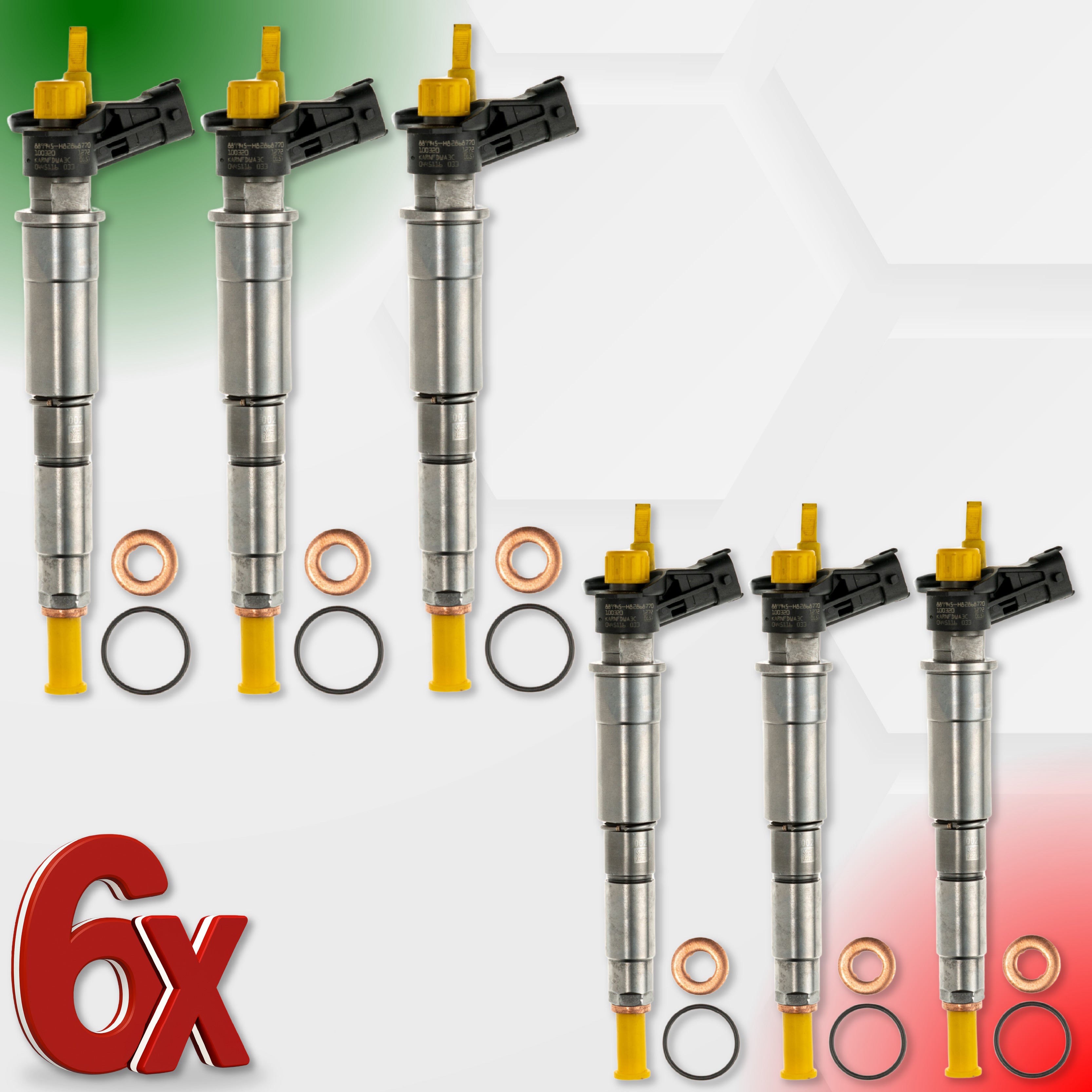 Injetores 0445115050 / 0445115077 / 0445115048 / 0445115070 BMW X5 3.0 D